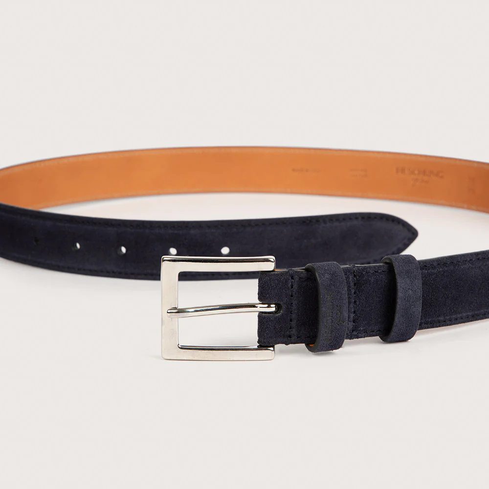 CEINTURE Nation Velours Navy - Image 2