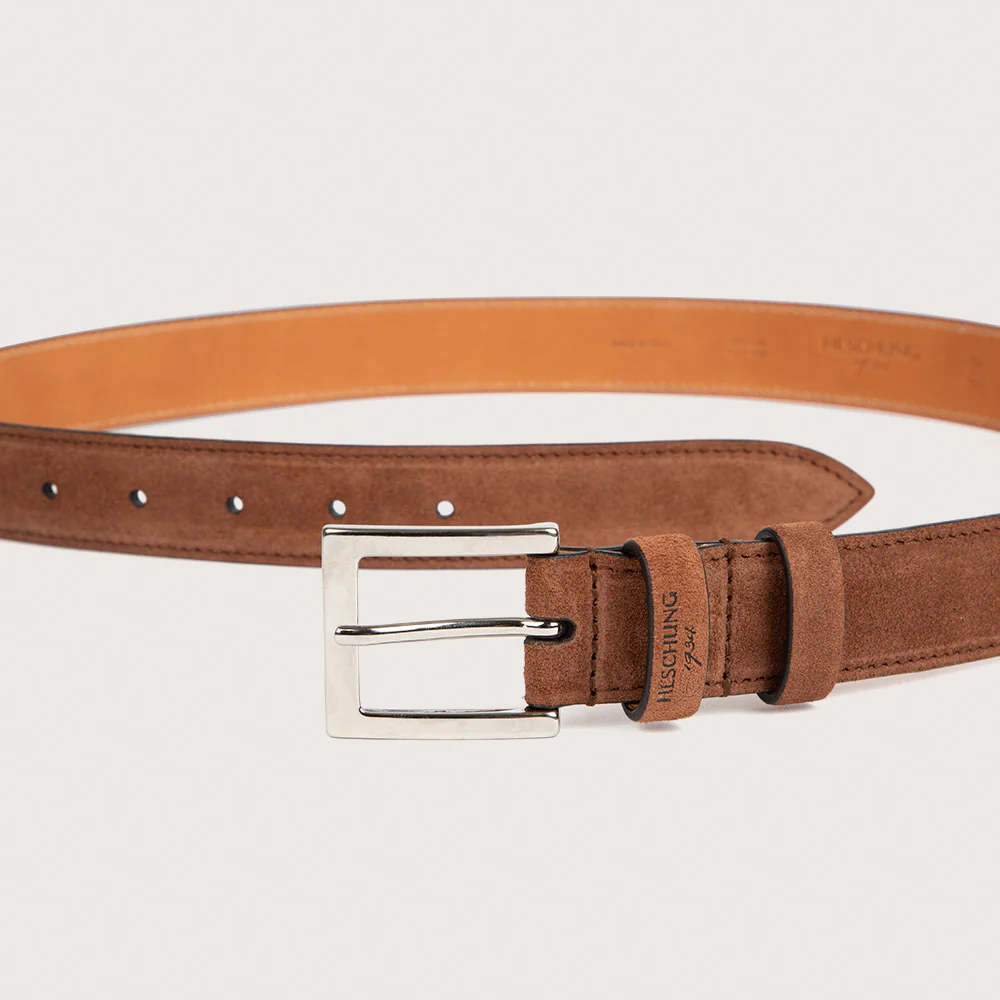 CEINTURE Nation Velours Noisette - Image 2