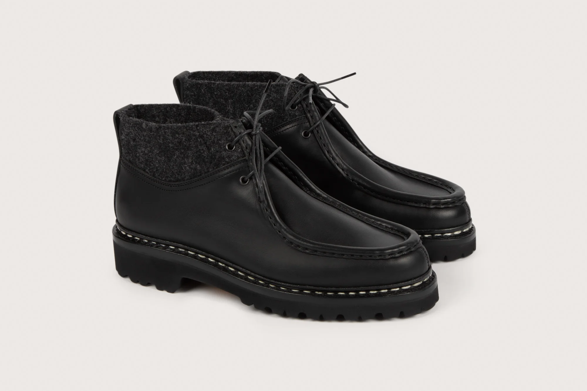 LIERRE FE Suportlo/Tweed Noir Vibram - Image 4