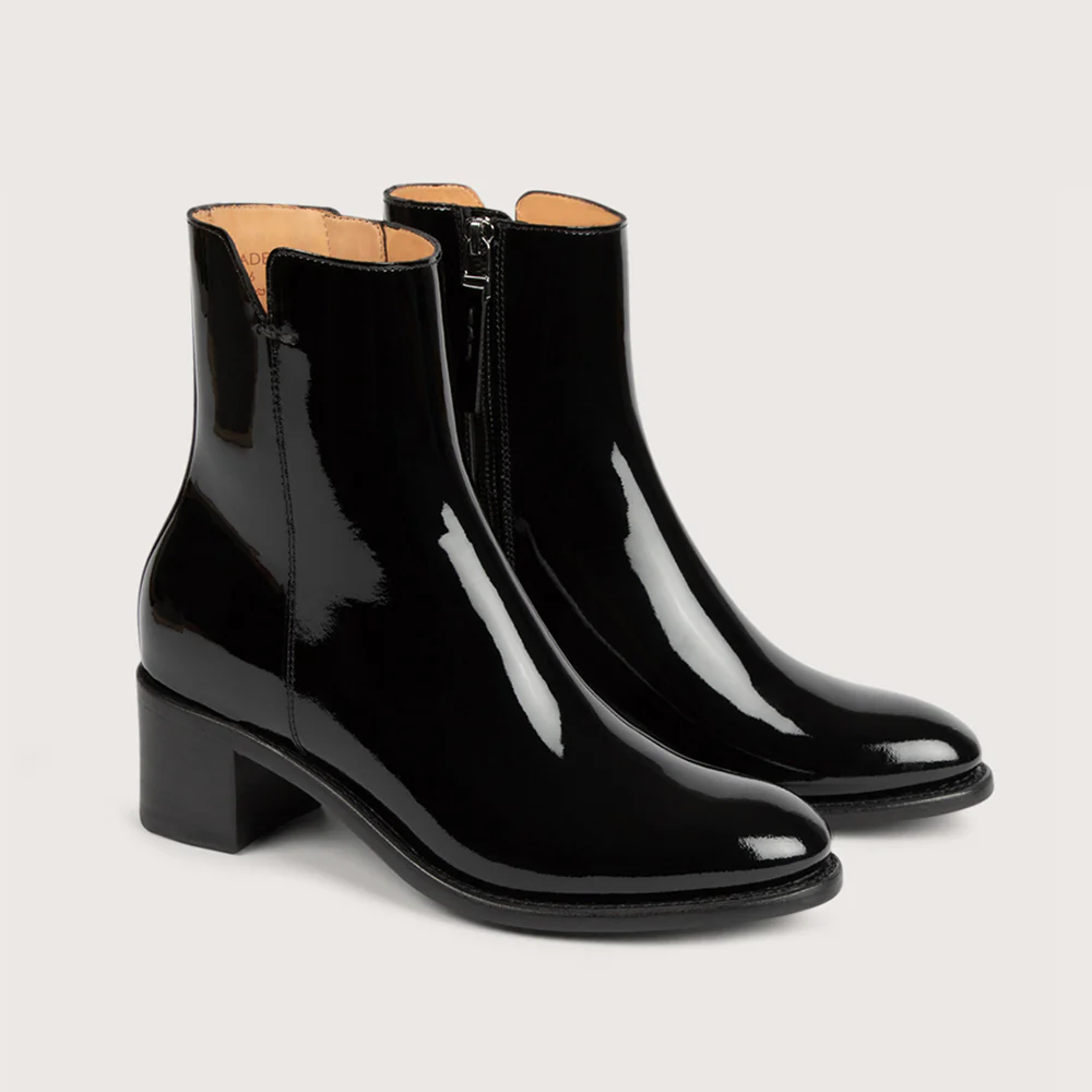 MADELINE Vernis Noir Cuir P - Image 2