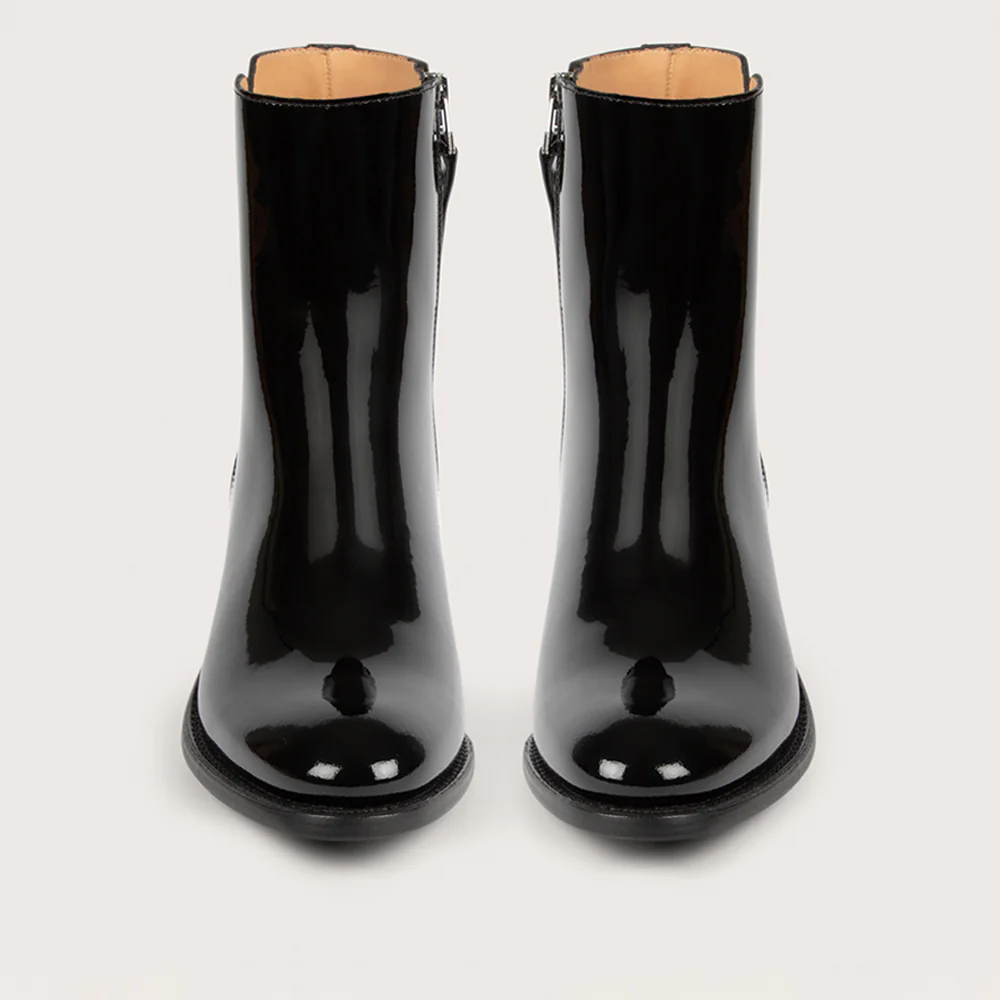 MADELINE Vernis Noir Cuir P - Image 3