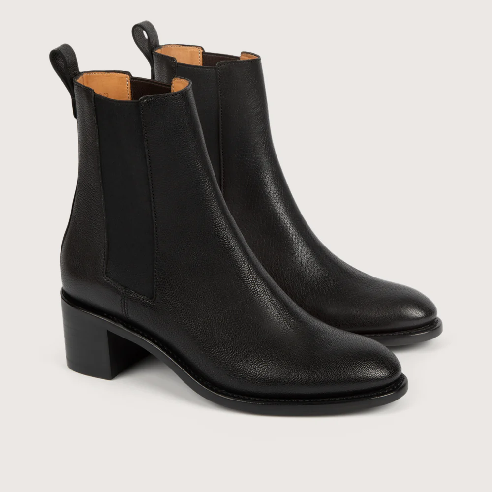 MAUD Gobi Noir Cuir P - Image 2
